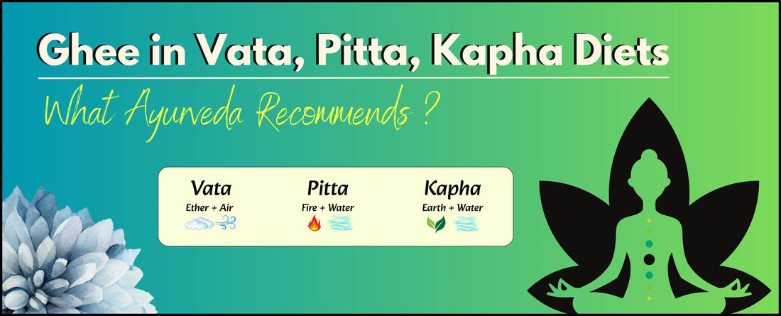 Ghee in Vata, Pitta, Kapha Diets