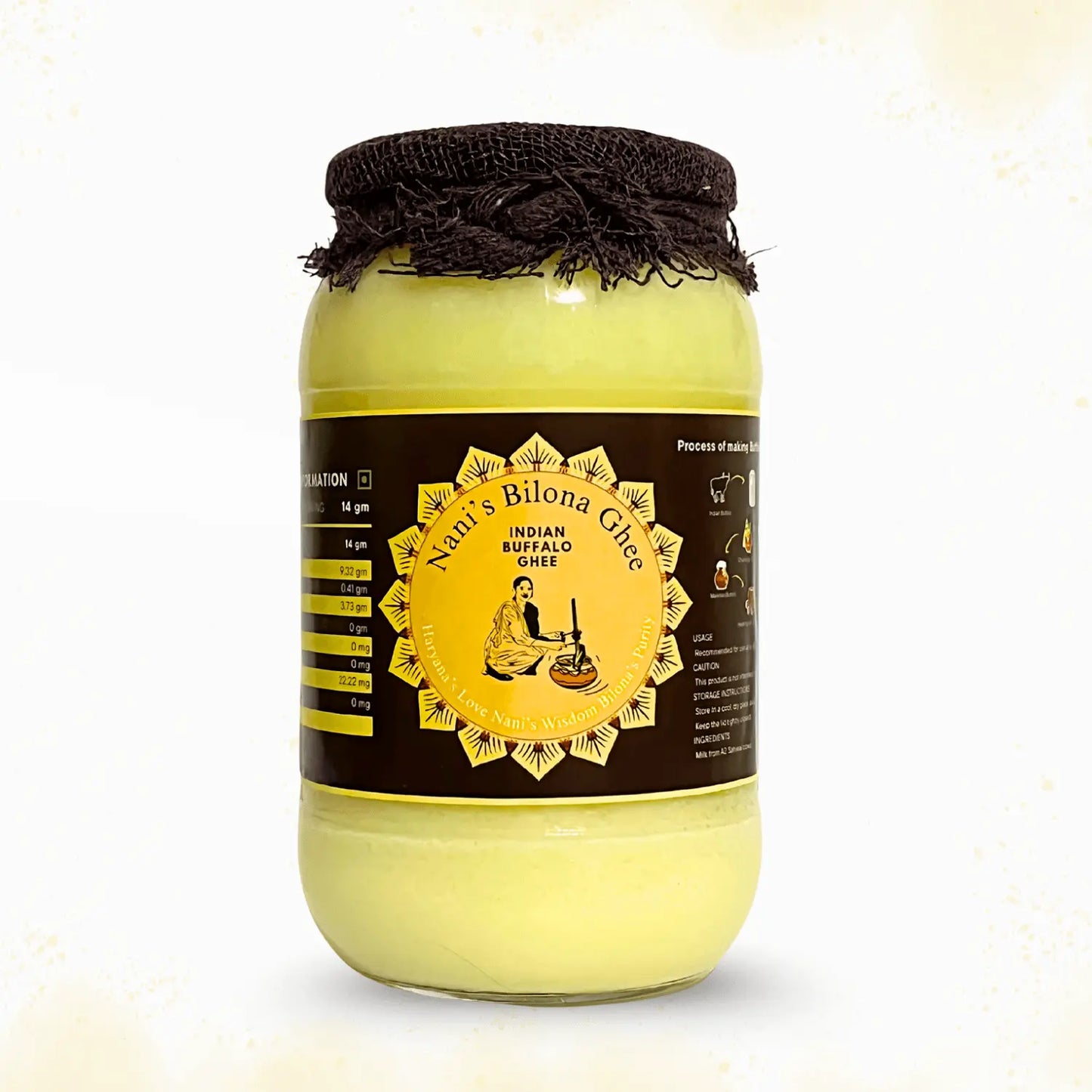 Organic Buffalo Ghee | Ayurvedic bilona method
