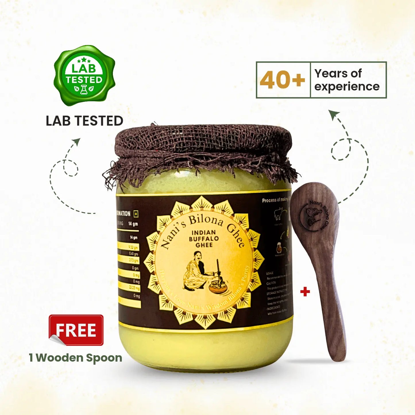 Organic Buffalo Ghee | Ayurvedic bilona method
