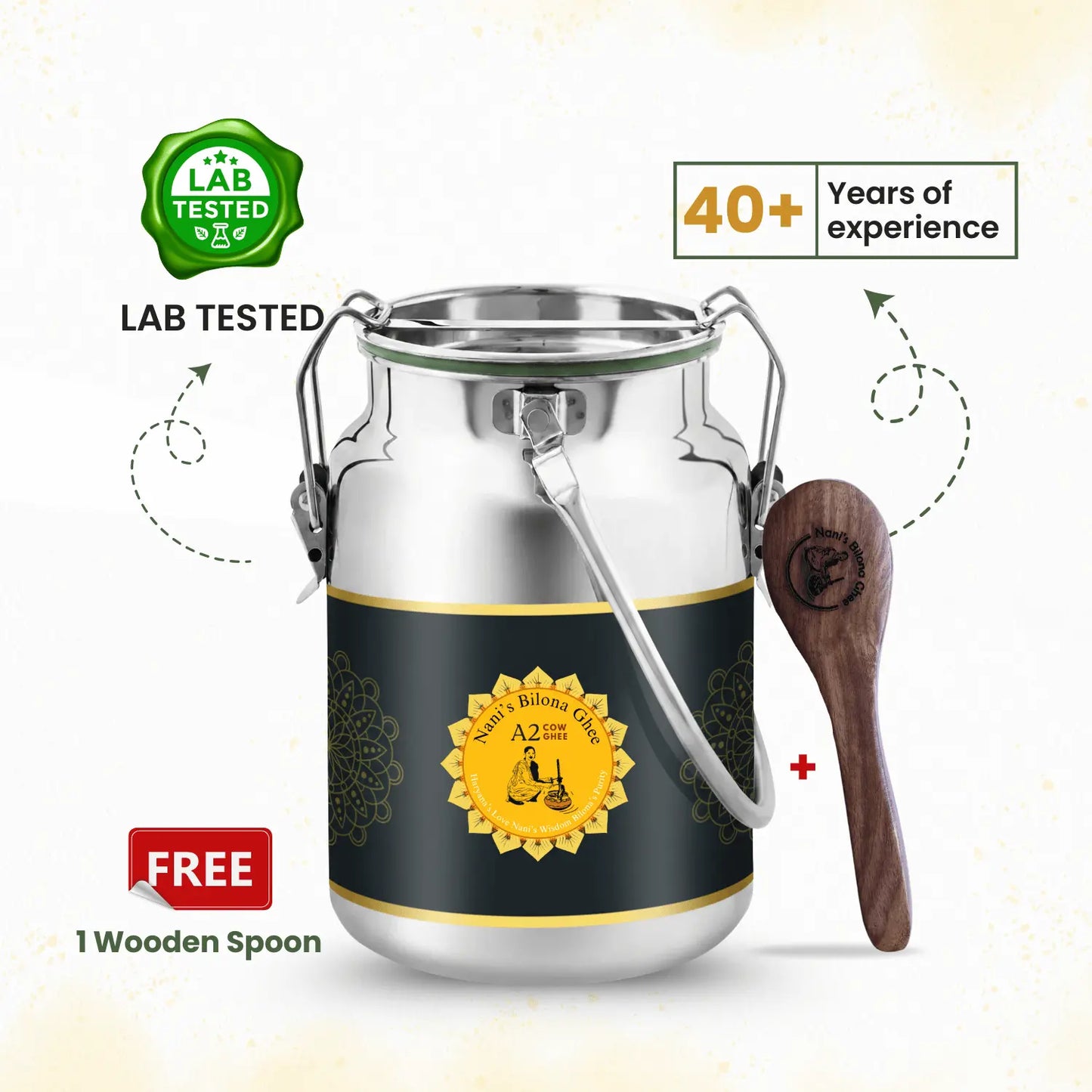 A2 Organic Cow Ghee | Ayurvedic bilona method | Desi Sahiwal Cow