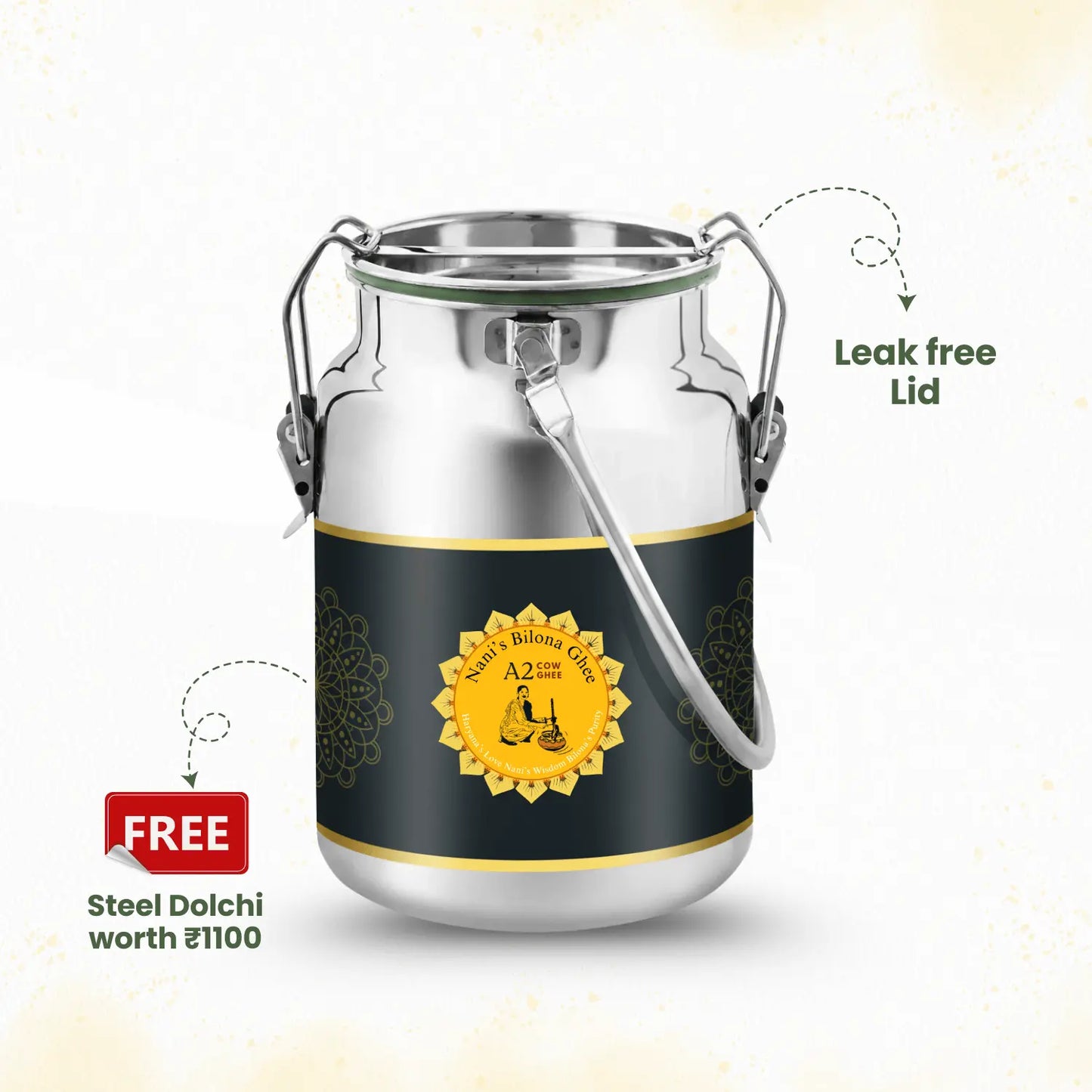 A2 Organic Cow Ghee | Ayurvedic bilona method | Desi Sahiwal Cow